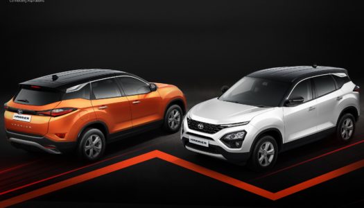 Tata Harrier now with dual tone exterior